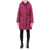 Cole Haan Women's Durable Shawled Cold Weather Coat, Ruby