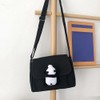 Highawk Panda Plush Outing Bag, Cross-body Mini Pouch, Pochette, Lightweight,