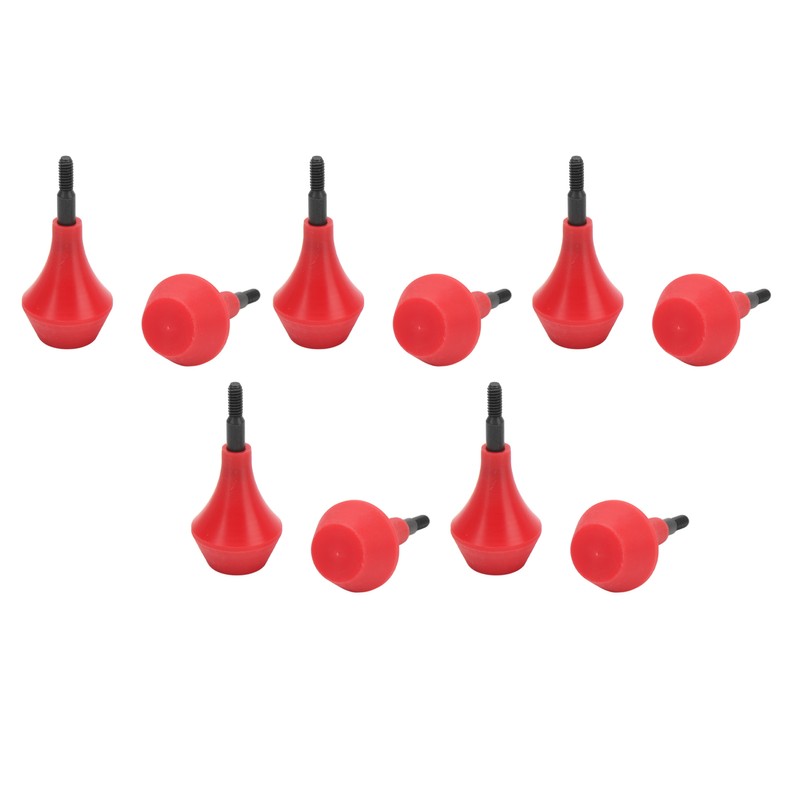 10PCS Archery Arrow Head Safety Arrow Tips Screw in Nylon