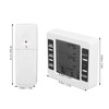 Refrigerator Thermometer Wireless Sensor Temperature Monitor with Audible Alarm for