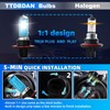 TTDBDAN Halogen Headlights Fit for Jeep Patriot 2010-2017 Headlight Bulbs,9008/H13
