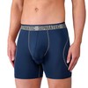 Separatec Men's Dual Pouch Underwear Active Mesh Cool Performance Long