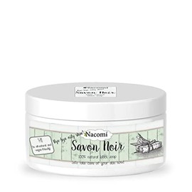Nacomi 100% Natural Black Soap 120g