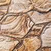 Dundee Deco 3D Wall Panels - Brown Faux Stone PVC