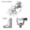 Hettich Sensys 8645i TH52 110 Degree Standard Hinge with Self