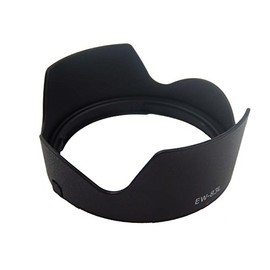 vhbw Lens Hood/Lens Shade black for Camera Lens as Canon 83L Plastic