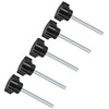 CoCud Star Clamping Knobs M5 x 70 mm Male Thread