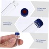 Ciieeo 100Pcs Sample Vials with Transparent Chromatography Bottles for Lab