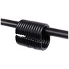 WENKO Shower Curtain Rings Black Small Set of 12 -