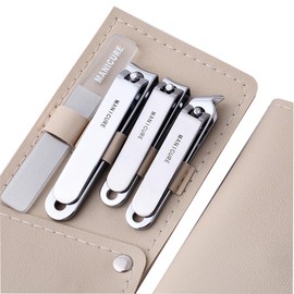 Moreplus Durable & Portable Nail Clippers, High-Carbon Steel Blades, Double-Sharpened for Tough Nails,Fingernail Clipper for Men & Women