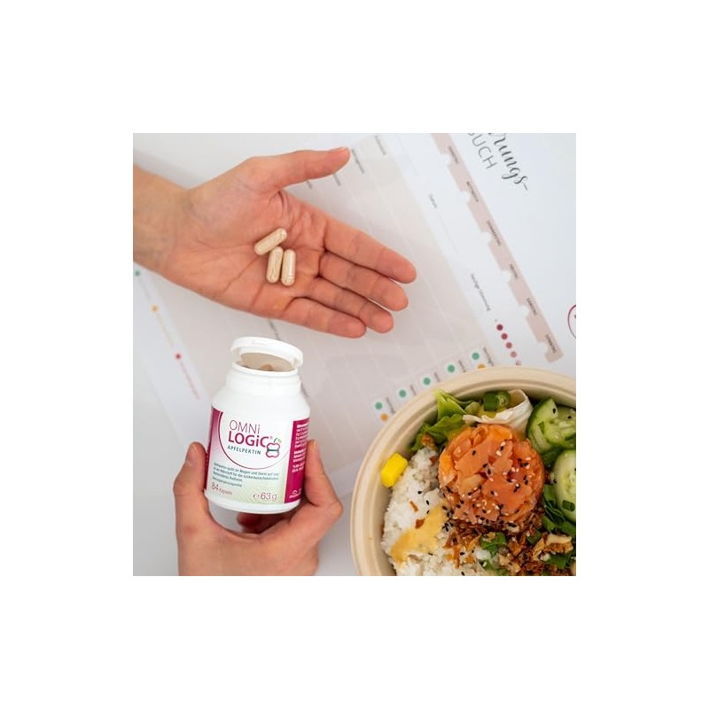 Omni Logic Apfelpektin, 180 Capsules