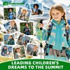 Collapsible Hiking Poles for Kids - 2 Pack Aluminum Trekking