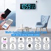 KMMKGG 17.2 Digital Wall Clock Large Display, LED Wall Clock