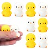 8Pcs Taba Squishy Duck Toys, Mini Kawaii Squishies, Cute Stress