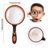 Fousenuk Magnifying Glass Large 100 mm, Reading Magnifying Glass, High