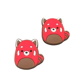 Red Panda Shoe Charm Set Shoe Decorations