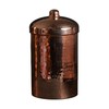 Sertodo Copper Kitchen Canisters | Polished, 1 Quart Capacity |