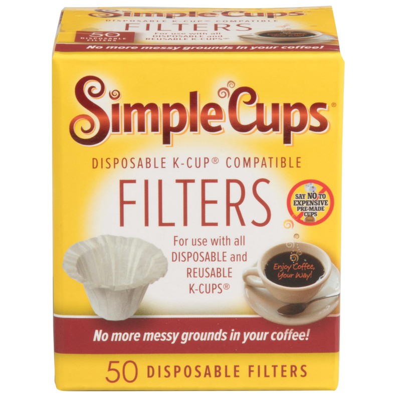 Disposable Filters for Use in Keurig® Brewers (50 pack) -