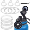 runrayay 3 Sets Water Bottle Gasket Replacement with a Tweezers