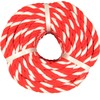 Sato, Domestic Red and White Rope, Length 11.8 ft (30