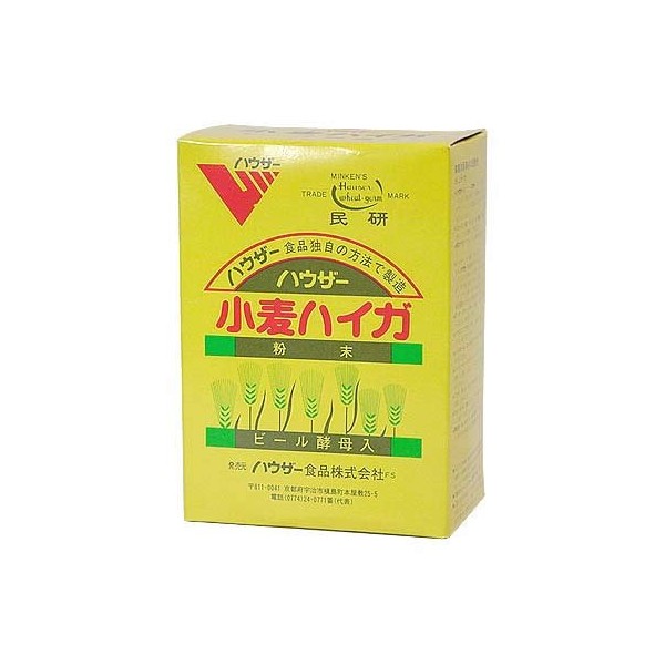 Unimatte Ricen Hauser Wheat Germ Powder 21.2 oz (600 g)
