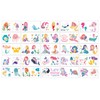100Sheets Mermaid Temporary Tattoos Birthday Themed Party Supplies Decoration Favors