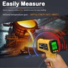 Infrared Thermometer Temperature Gun 1796°F, 50:1