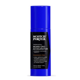 Scotch Porter Scotch Porter Thick & Full Beard Gro Accelerator with Capixyl, Caffeine & Rosemary C Stimulates & Strengthens Follicles for a Thicker, Fuller Beard C 1 oz