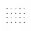 sourcing map Pack of 100 5/32 Inch Carbon Steel Storage