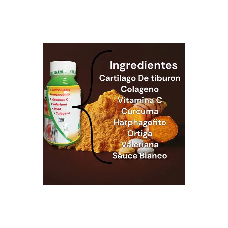 Curcuma Compuesta Frascos Capsulas