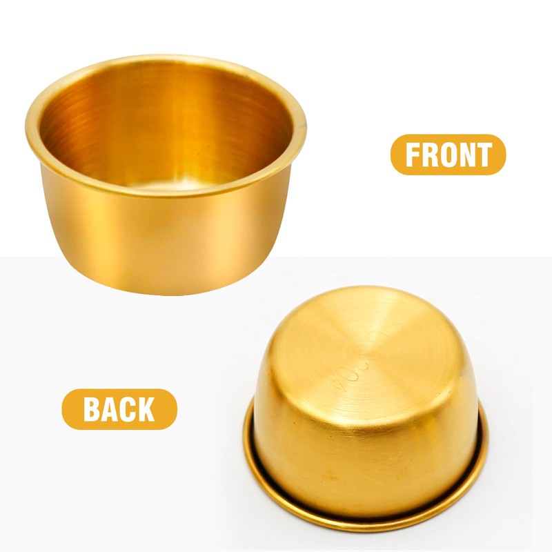12PCS Small Sauce Cups, Ramekin Sauce Dipping Bowl 50ML Mini