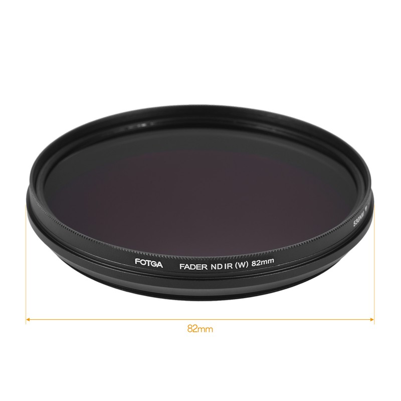 FOTGA 82mm Adjustable Infrared Filter IR Pass X-Ray Lens Filter