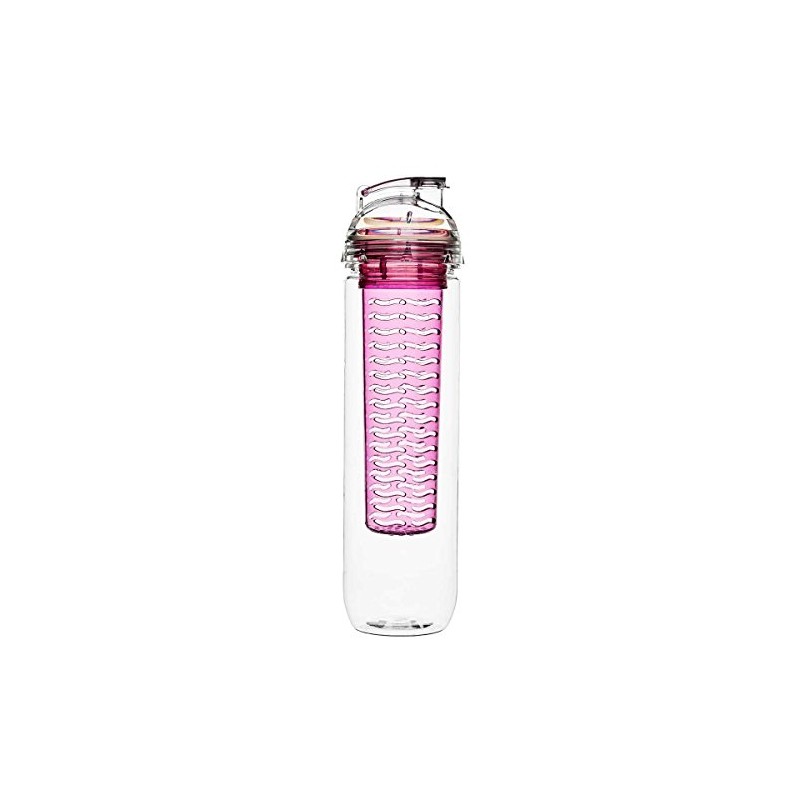 Sagaform Bottle, Pink, 27.2 x 7.4 x 7.4 cm