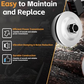 AZXX .325" Rim Sprocket Clutch Drum Bearing Chainsaw Parts Kit 5 Pcs for Stihl MS271 MS281 291 .325-7T Clutch Drum for Stihl OEM Parts Clutch Washer Chainsaws Replacement Part for Stihl 1121 160 2051