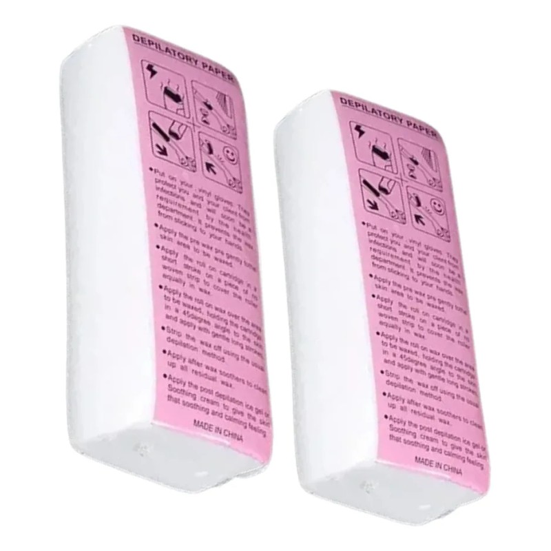 200 Piezas De Papel Para Depilacion Hair Removal