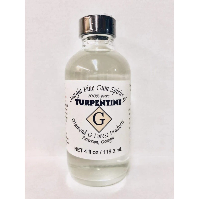 Trementina 100% Pura Diamond G. Forest Sin Quimicos 4 Onzas