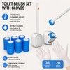 Disposable Toilet Brush Set - Disposable Toilet Wand - Cleaning