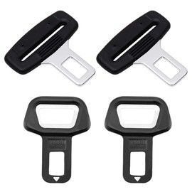 DOKRIN Accessories for car seats, 4 pieces car parts buckle clip extension plug buckle bottle opener key ring