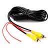 DALLUX Backup Camera RCA Video Cable,CAR Reverse Rear View Parking