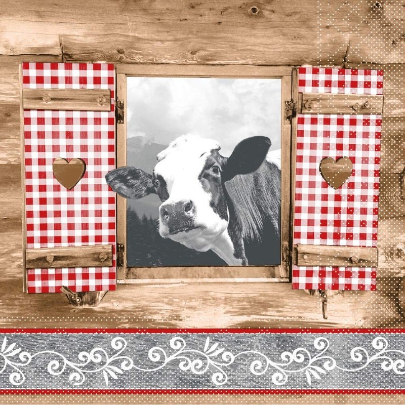 Mank Tissue Napkins, 33 cm x 33 cm, 1/4 Fold