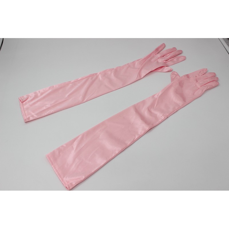 MEISHINE® Bridal Elbow Length Gloves Women Long Satin Stretch Gloves