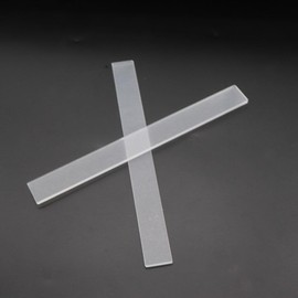 2Pcs Rolling Pin Guides, Acrylic Dough Ruler Measuring Dough Strips Thickness Rails Baking Pastry Ruler for Making Biscuits Pie Pizza Dumpling