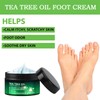 Tea Tree Oil Foot Cream for Cracked Heels & Dry