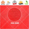 Royal Shade 12' x 20' Red Rectangle Sun Shade Sail
