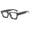 JOVAKIT Fashion Square Blue Light Glasses for Men Women Simple