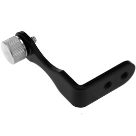 eMagTech Tripod Adapter L-Shape Mount with 1/4 Inch Tripod Connector, Height 74 mm, Suitable for Binoculars Telescope DSLR Camera Flash Unit