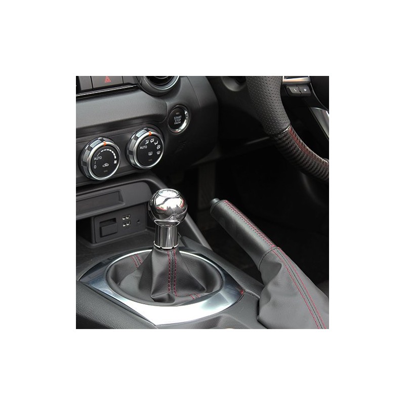 REAL SK-MZC-SUS Shift Knob, Mazda Roadster (ND) Stainless Steel