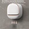 Unbranded Soap Dish with Drainage Box, Wall Mounted Soap Holder