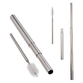 Extendable Metal Straw
