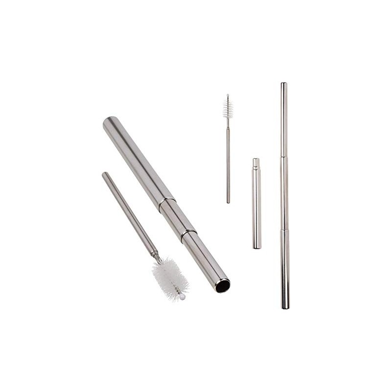 Extendable Metal Straw